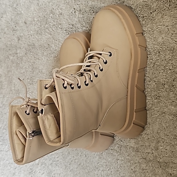 Forever 21 Combat Boots - Picture 2 of 5